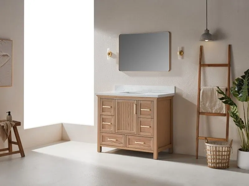 ROSE 7042-WO Classic Solidwood Freestanding Vietnam vanity