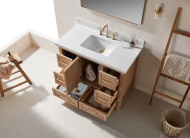 ROSE 7042-WO Classic Solidwood Freestanding Vietnam vanity