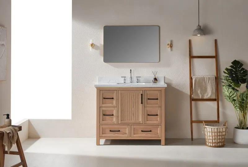 ROSE 7042-WO Classic Solidwood Freestanding Vietnam vanity