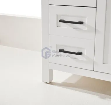 Rose3084-WH New Design Solidwood Freestanding Vietnam Vanity