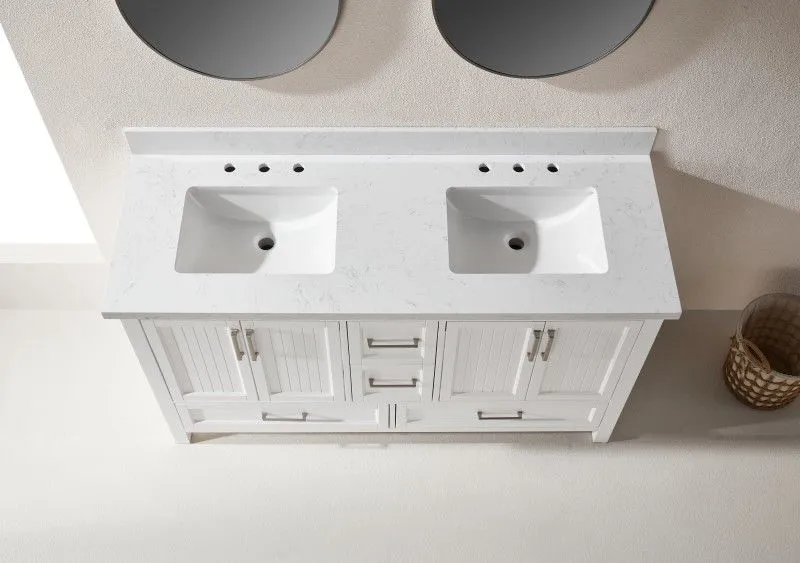 Rose7060-WH Freestanding Vanity