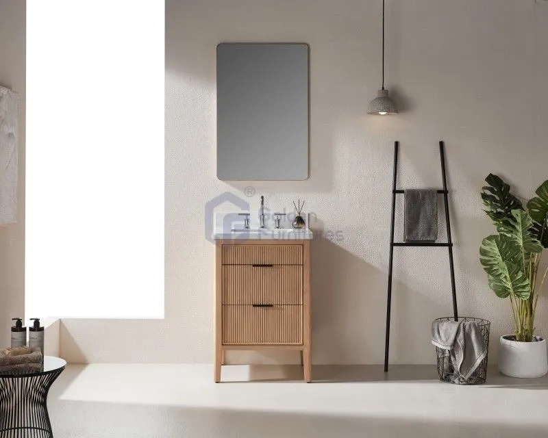 Tulip13024WO New Designs Bathroom Cabinet