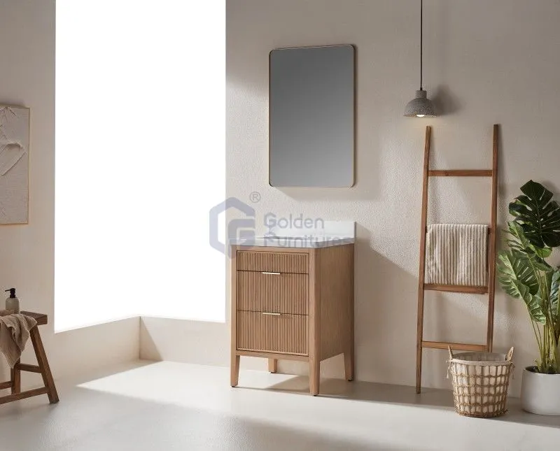 Tulip13024WO New Designs Bathroom Cabinet