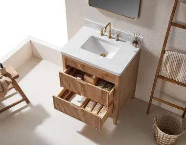 Tulip13030-WO New Designs Bathroom Cabinet