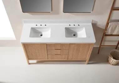 Tulip13060-WO New Designs Bathroom Cabinet