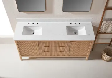 Tulip13072-WO New Designs Bathroom Cabinet